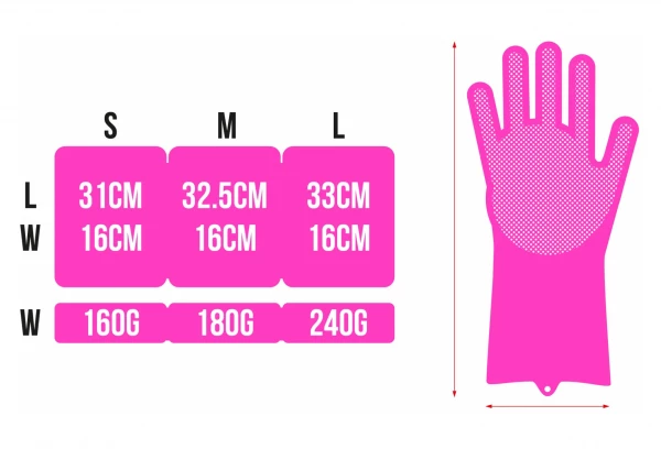 Gants De Nettoyage Muc-Off Deep Scrubber Rose 7 Gants De Nettoyage Muc-Off Deep Scrubber Rose – Image 5