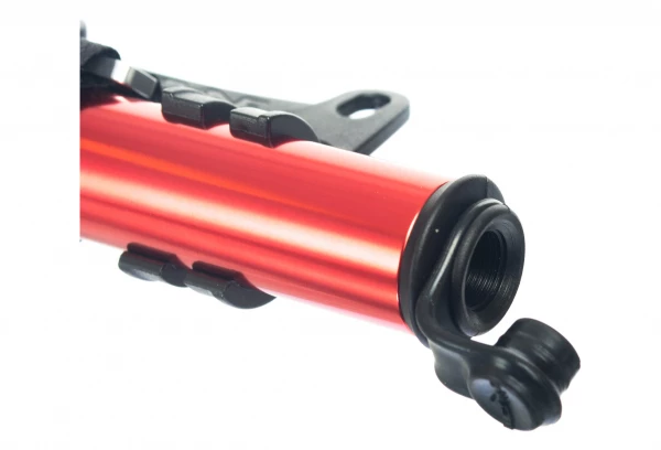 Pompe à Main Lezyne HP Drive Rouge 6 Pompe à Main Lezyne HP Drive Rouge – Image 4