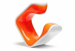 Support Vélo Mural Hornit Clug S Roadie (23-32mm / 1-1.25'') Blanc / Orange