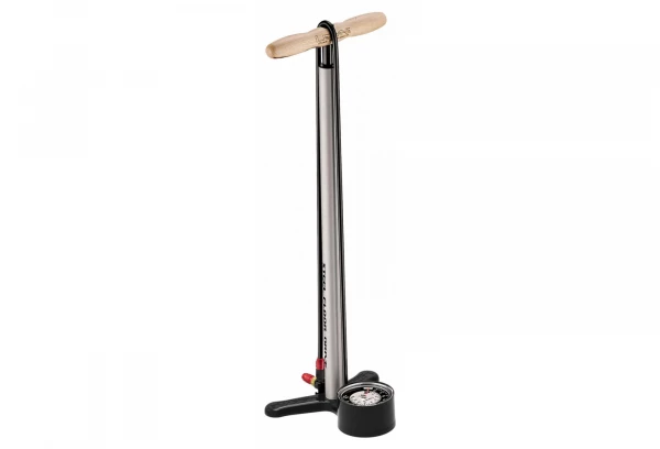 Pompe à Pied LEZYNE Steel Floor Drive 3''5 Argent 3 Pompe à Pied LEZYNE Steel Floor Drive 3''5 Argent