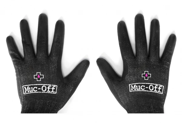 Gants D'Atelier Muc-Off Mechanics Noir 3 Gants D'Atelier Muc-Off Mechanics Noir – Image 2
