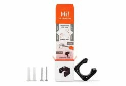 Support Vélo Mural Hornit Clug S Roadie (23-32mm / 1-1.25'') Blanc / Noir -Atelier Vélos de Ville Soldes Magasin unnamed file 2749