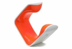 Support Vélo Mural Hornit Clug Plus (70-81mm / 2.75-3.2'') Blanc / Orange
