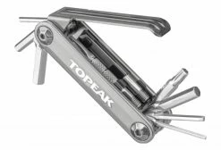 Multi-Outil Topeak Tubi 11 Argent (11 Fonctions)