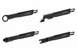 BIRZMAN 4 Clés Spécifiques CASSETTE PEDALE ROUE LIBRE (Gear Plus) Noir