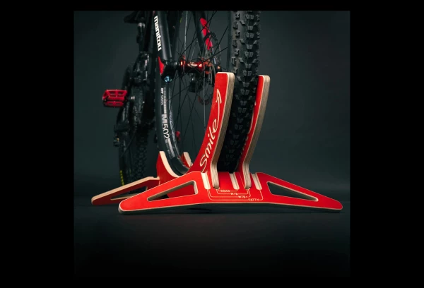 Support Velo MTB Hopper Smile Rouge 7 Support Velo MTB Hopper Smile Rouge – Image 5