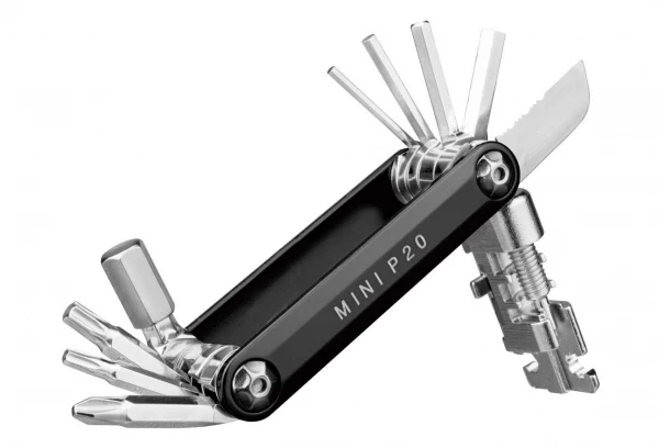Multi-Outils Topeak Mini P20 Noir (20 Fonctions) 4 Multi-Outils Topeak Mini P20 Noir (20 Fonctions) – Image 2