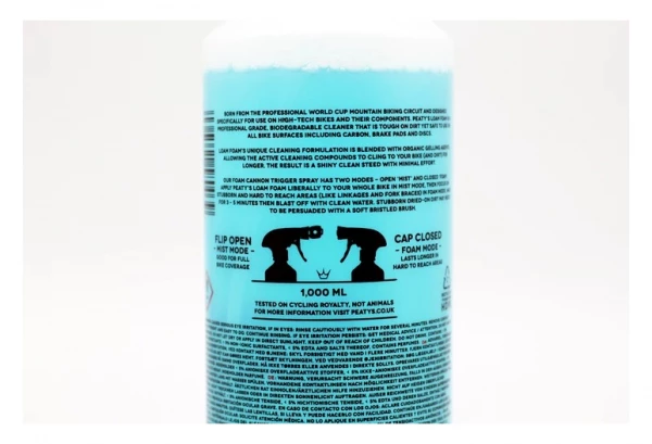 Nettoyant Peaty's Loam Foam 1L 4 Nettoyant Peaty's Loam Foam 1L – Image 2