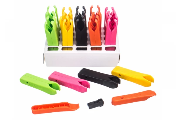 Démonte Pneus Pedro's Présentoir Micro - 25 Paires 5 Couleurs 3 Démonte Pneus Pedro's Présentoir Micro - 25 Paires 5 Couleurs