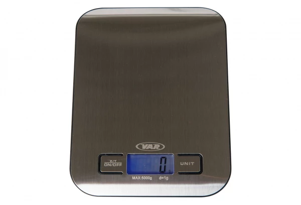 Balance D'atelier Digitale Var DV-71800 Max 5000g Acier Brossé 3 Balance D'atelier Digitale Var DV-71800 Max 5000g Acier Brossé