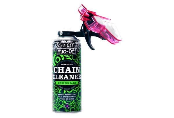 MUC-OFF Spray Nettoyant Pour Chaine + Brosse CHAIN DOC 3 MUC-OFF Spray Nettoyant Pour Chaine + Brosse CHAIN DOC
